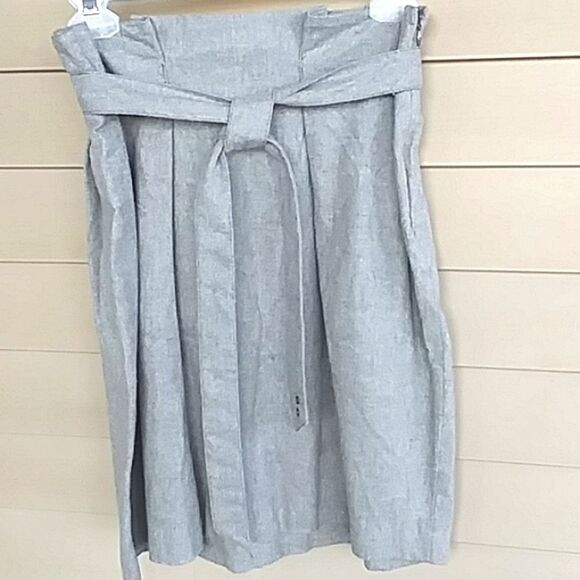 Converse One Star Light Gray with Some Medium Gray Heathering Flannel Skirt - Picture 1 of 7
